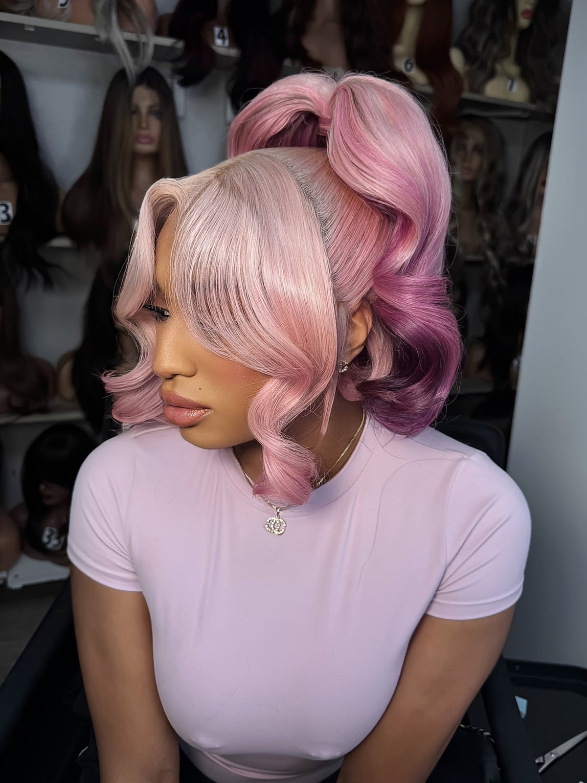 Rosé Noir Lace Wig