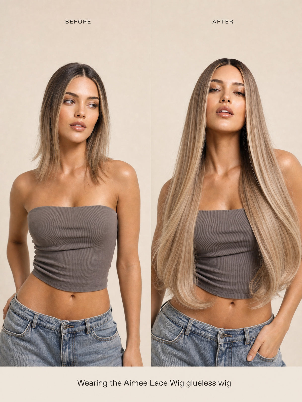 Aimee glueless Wig