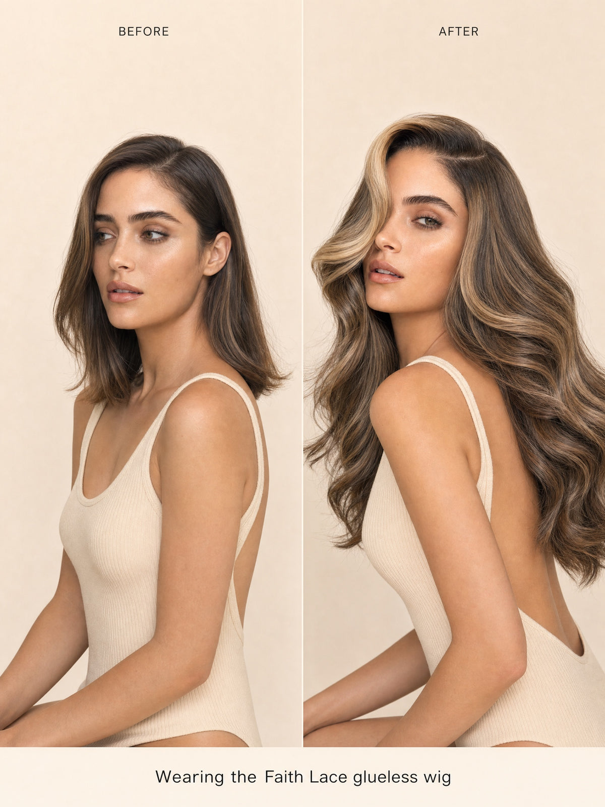 Faith glueless Wig