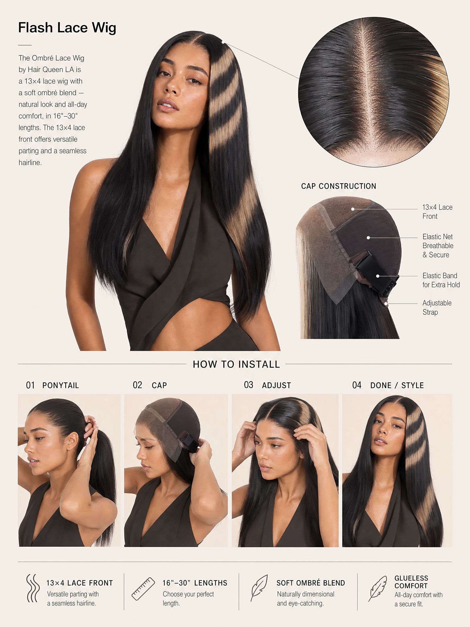 Flash Lace Wig