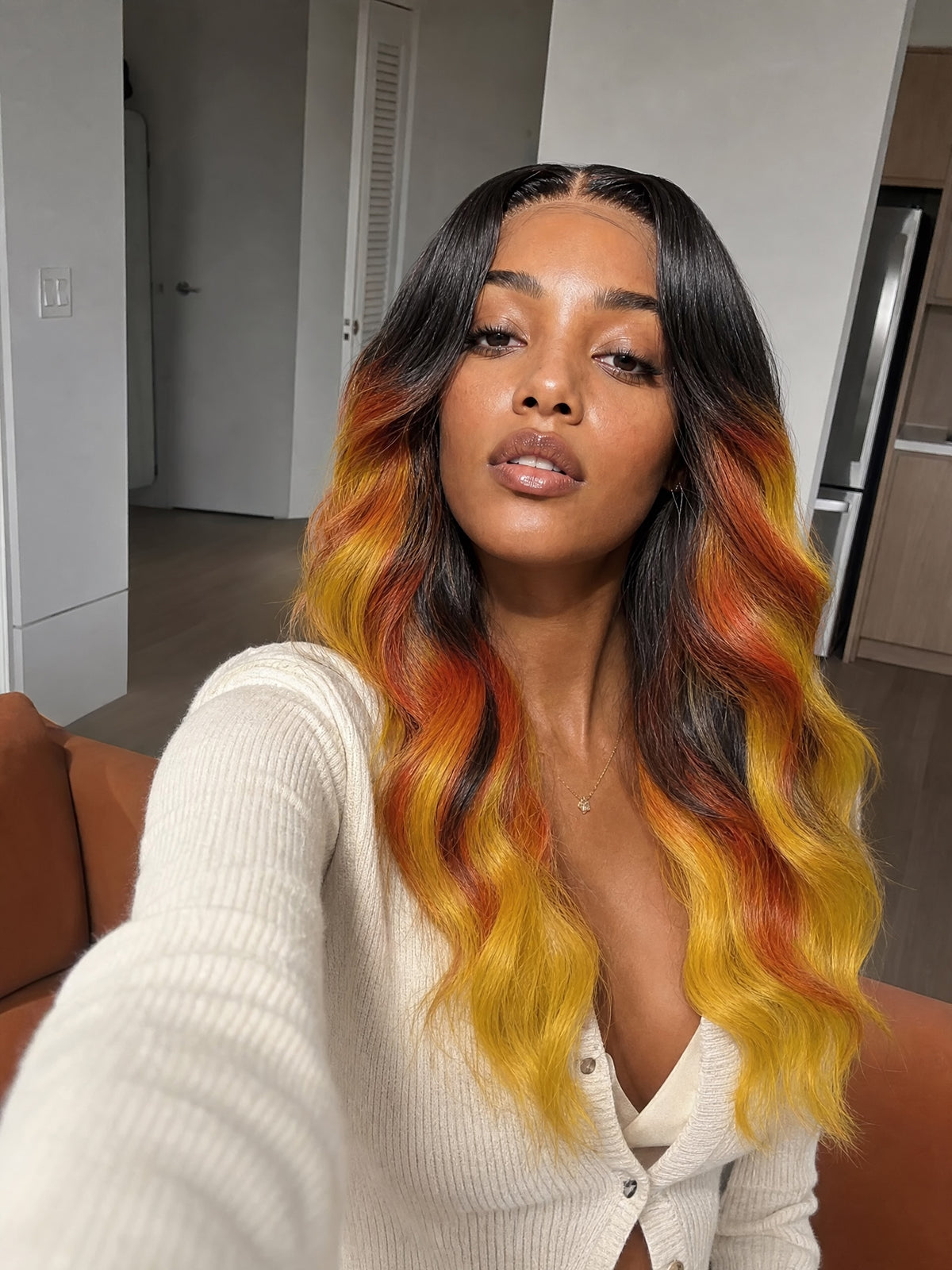 Golden Phoenix Lace Wig