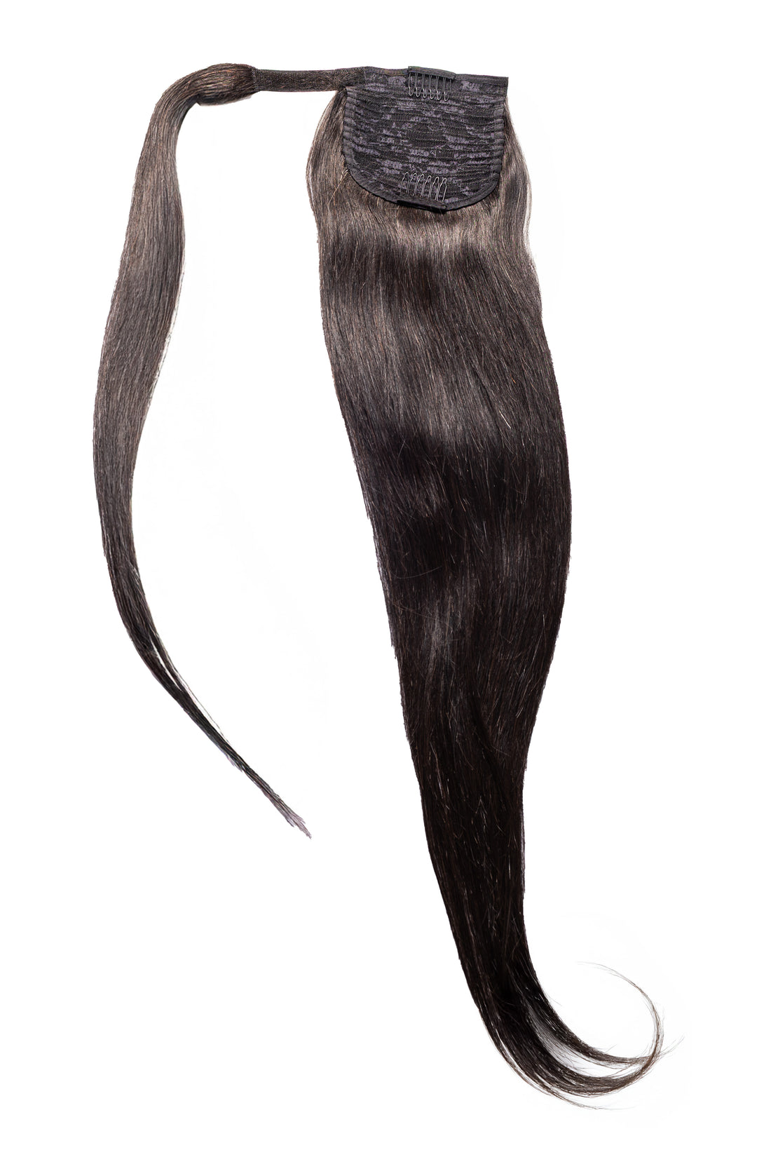 1B Black Ponytail Wrap