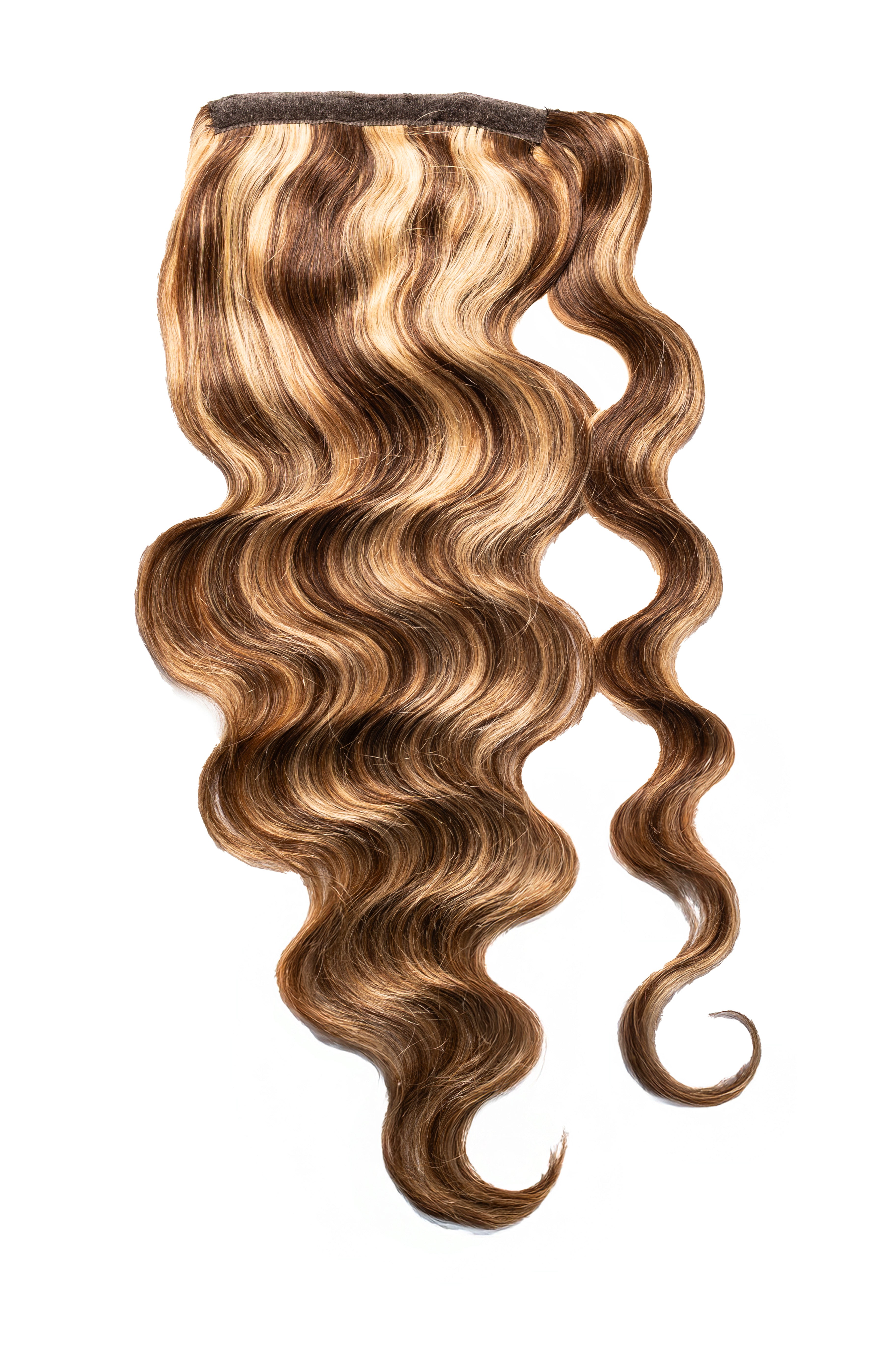 Caramel Blend Ponytail Wrap