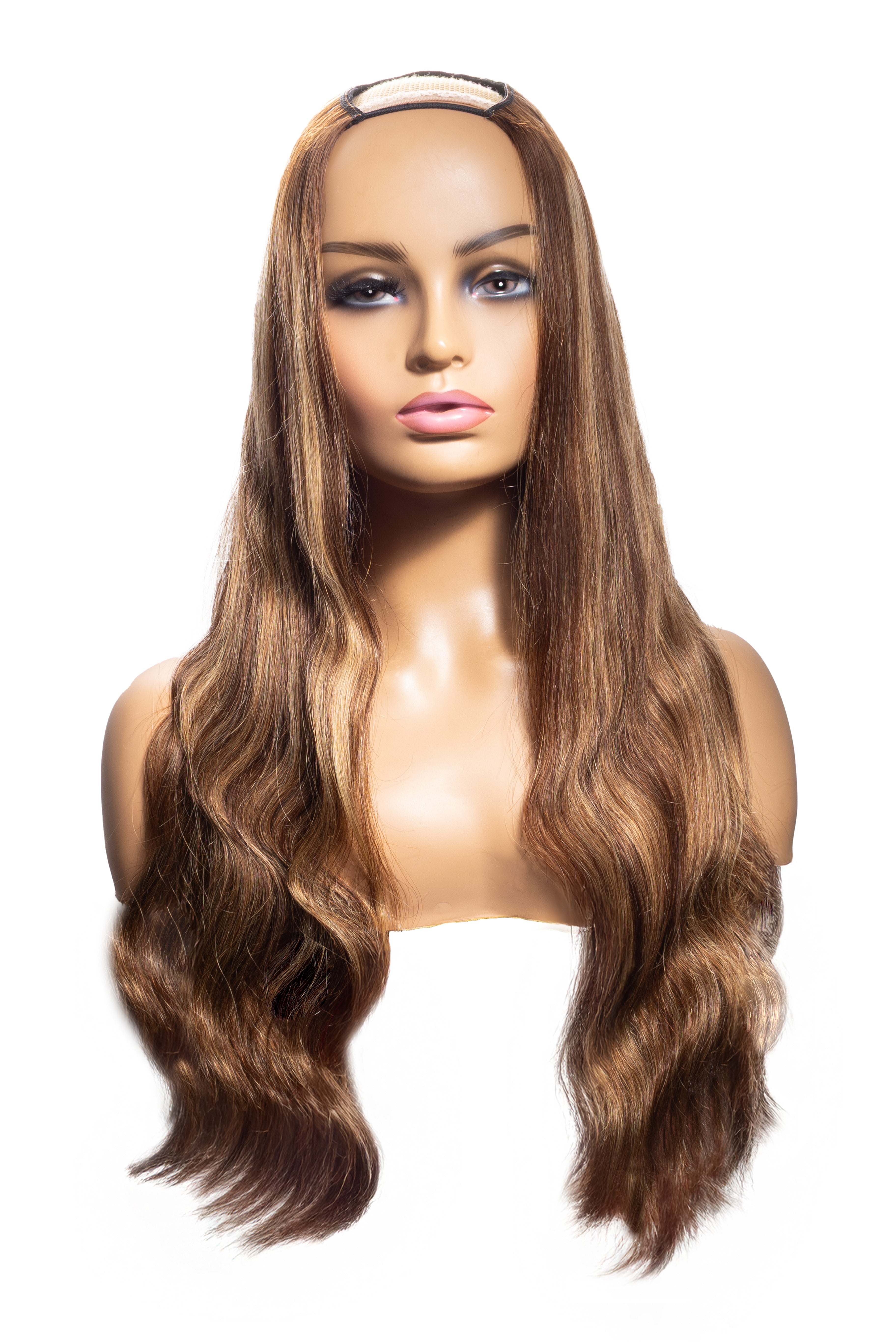 Caramel Blend U-Part Wig