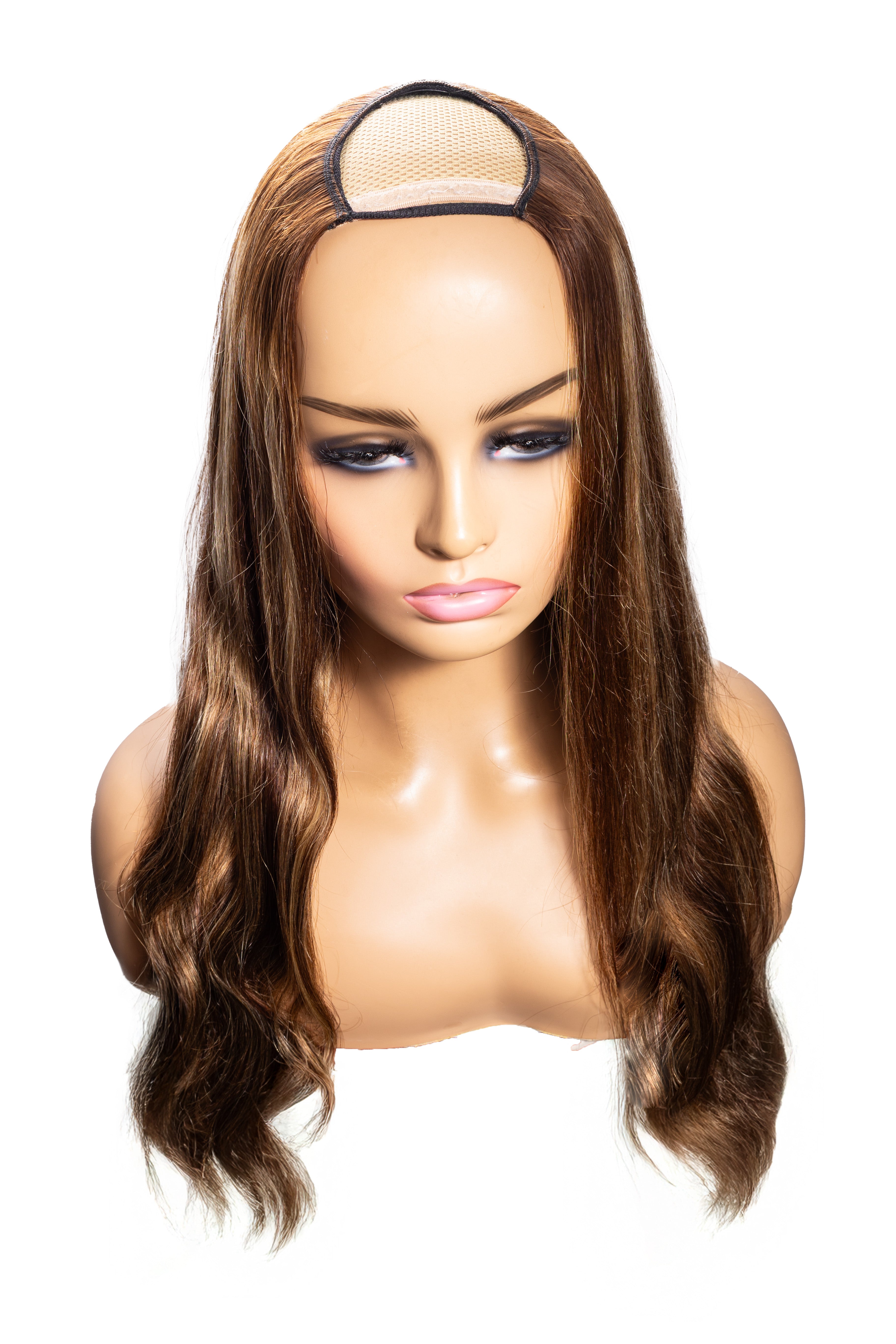 Caramel Blend U-Part Wig