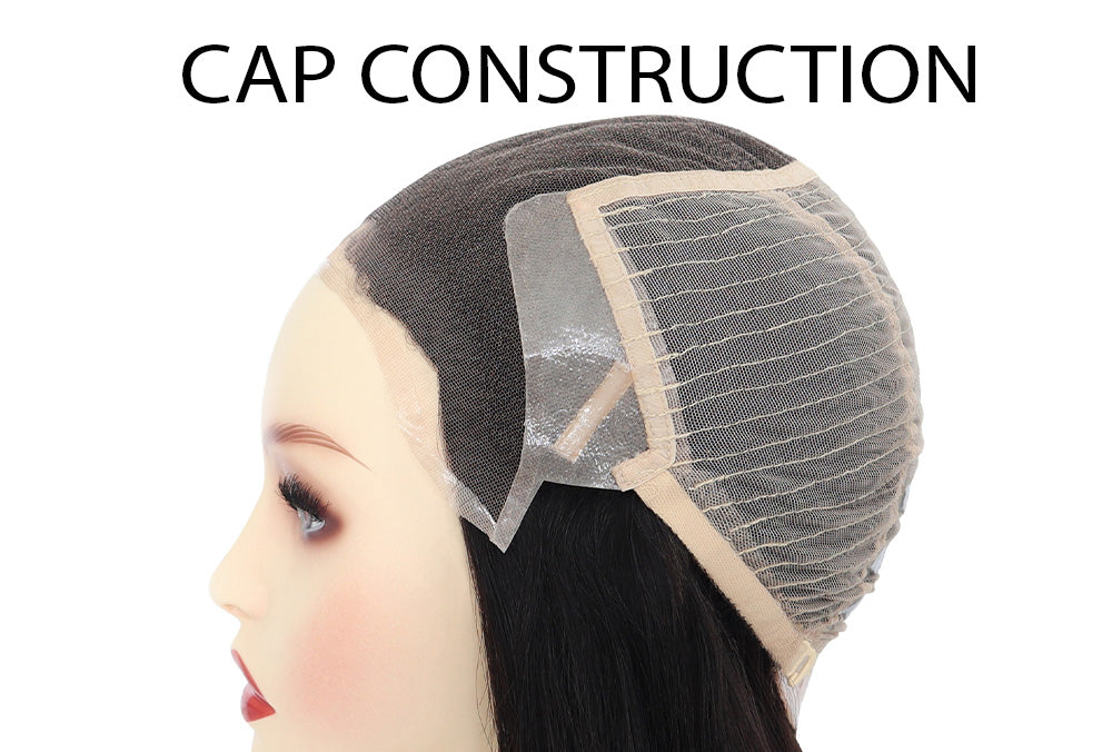 Brown Wefted Medical Wig with Lace Front & Top