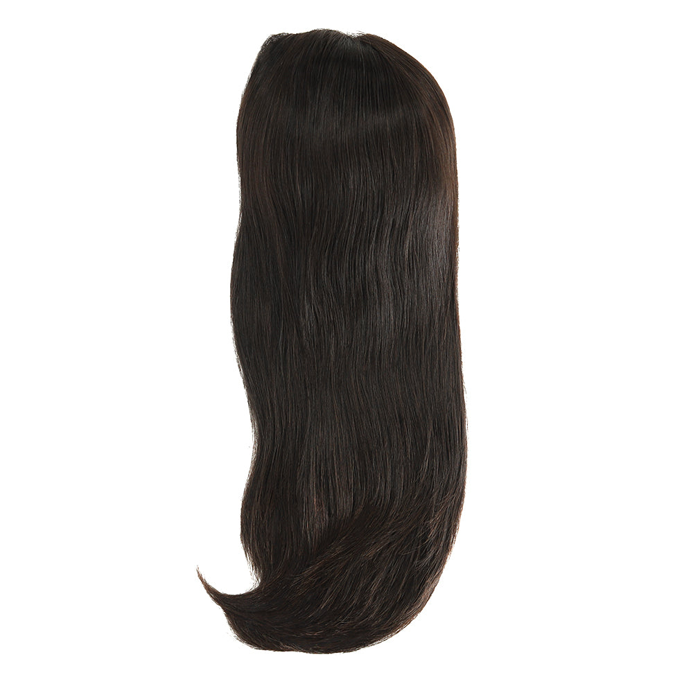 Black French Lace Medical Wig