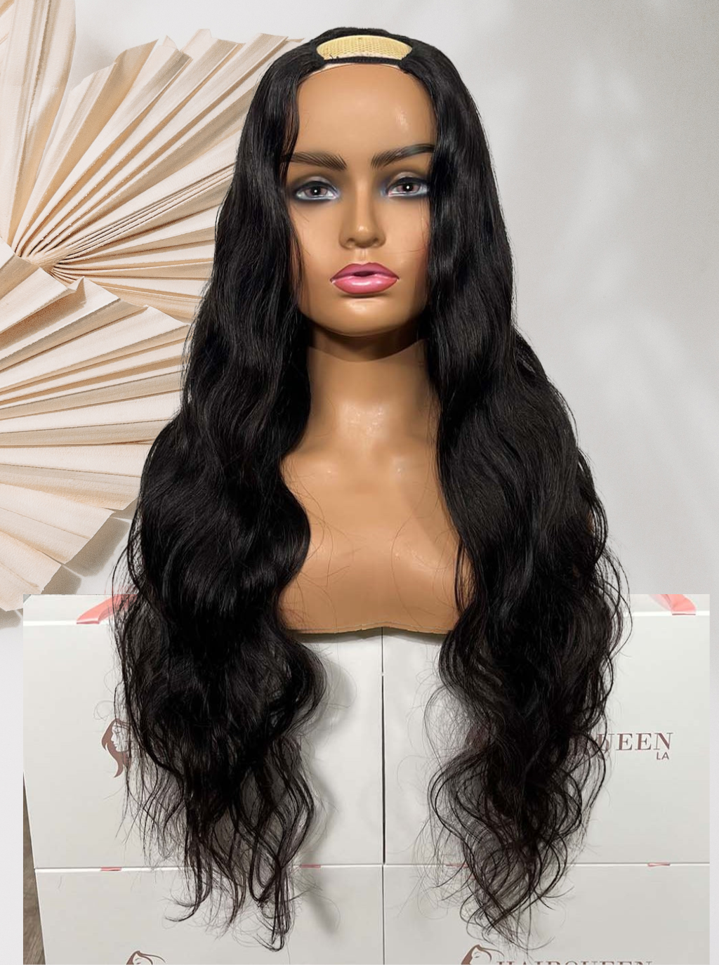 Lace front wig top la