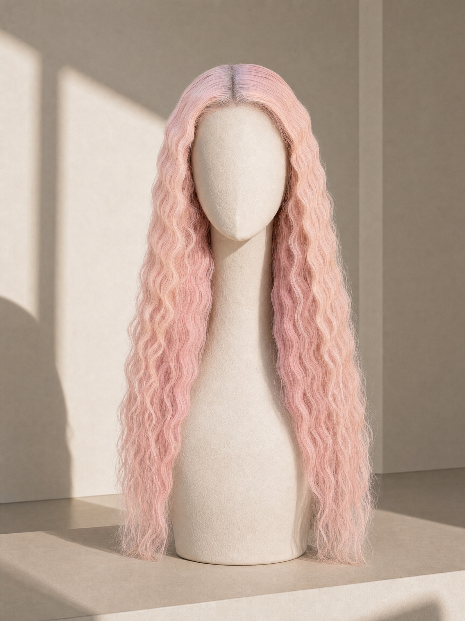 Rock Pink Lace Wig