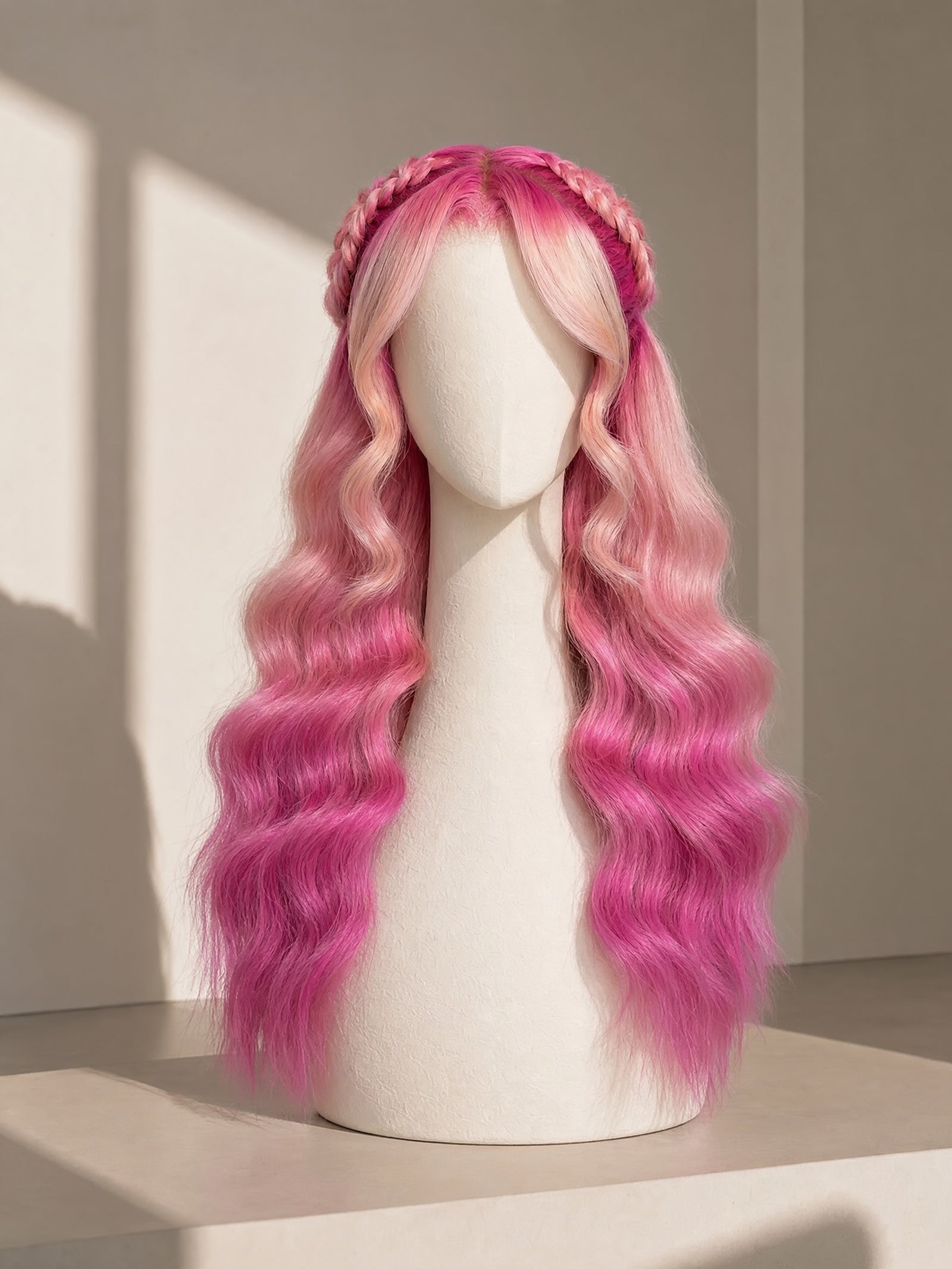 Simply Pink Lace Wig