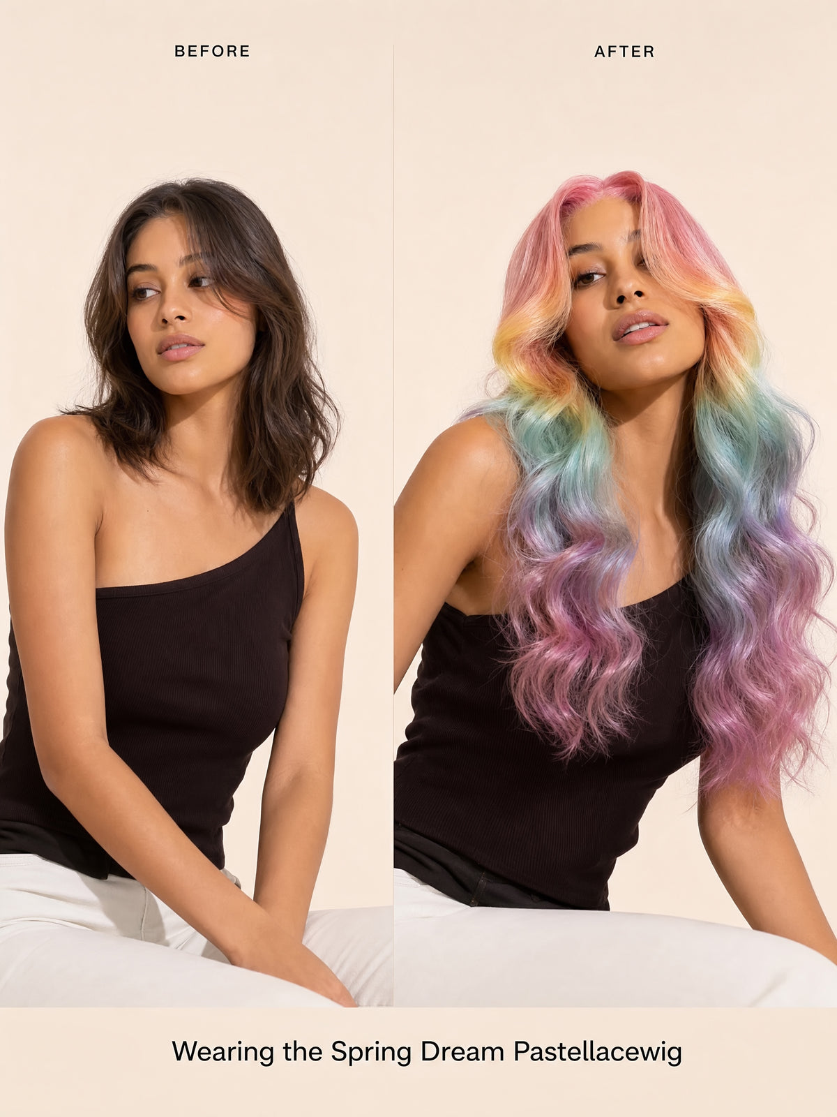 Spring Dream Pastel Wig
