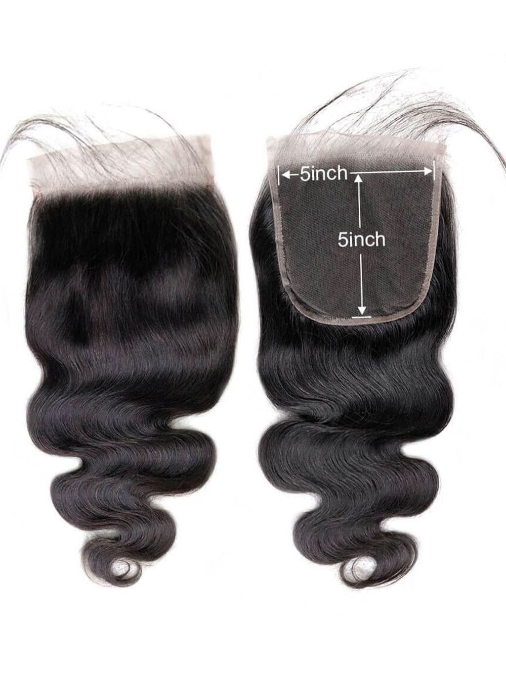 5×5 HD Lace Closure 1B Natural Black