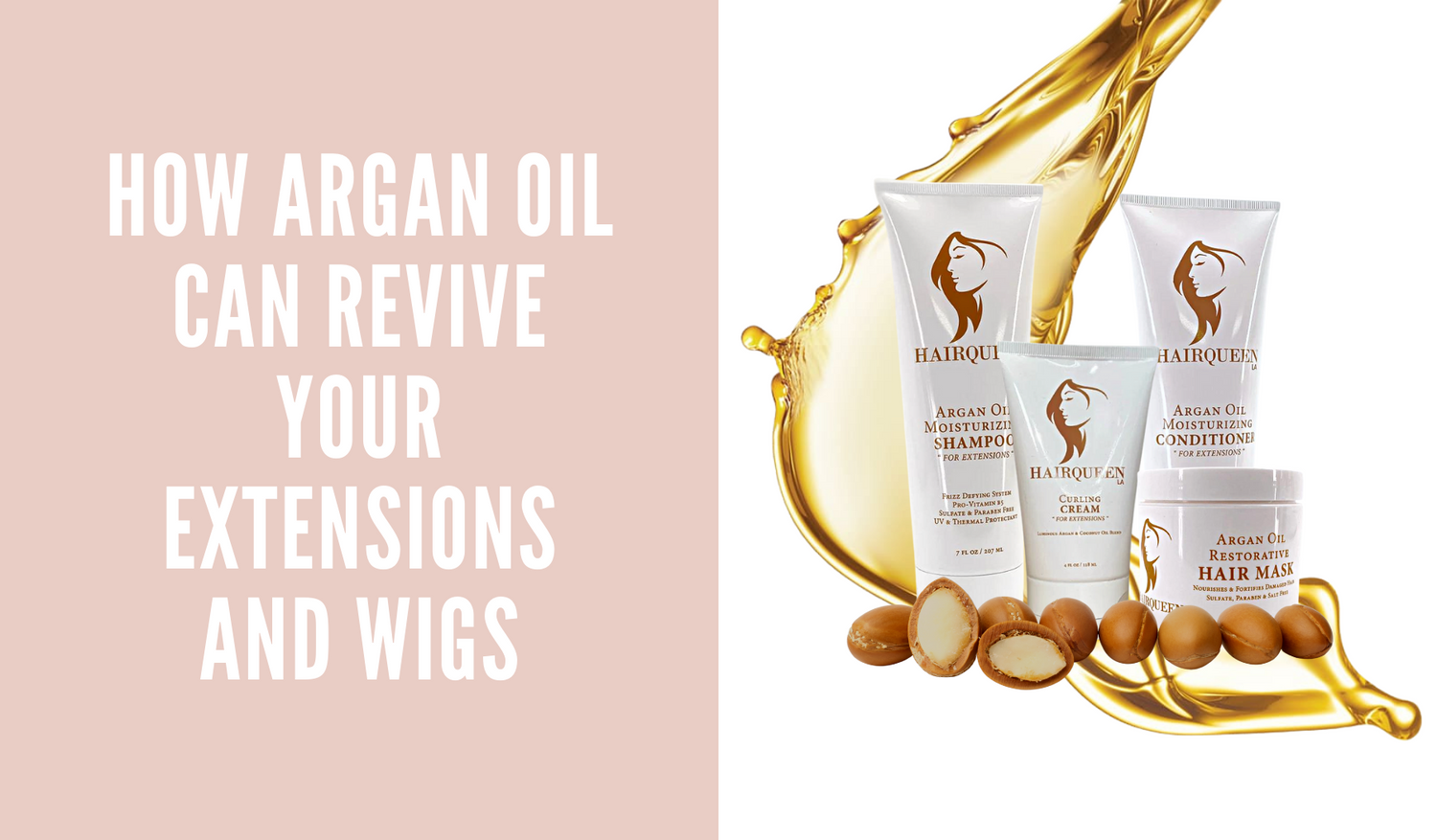 How Argan Oil Can Revive Your Extensions and Wigs