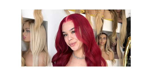 What wig type simulates natural hair growth?