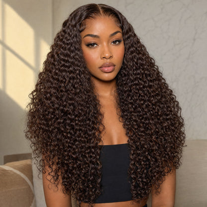 Sofia Deep curly lace wig