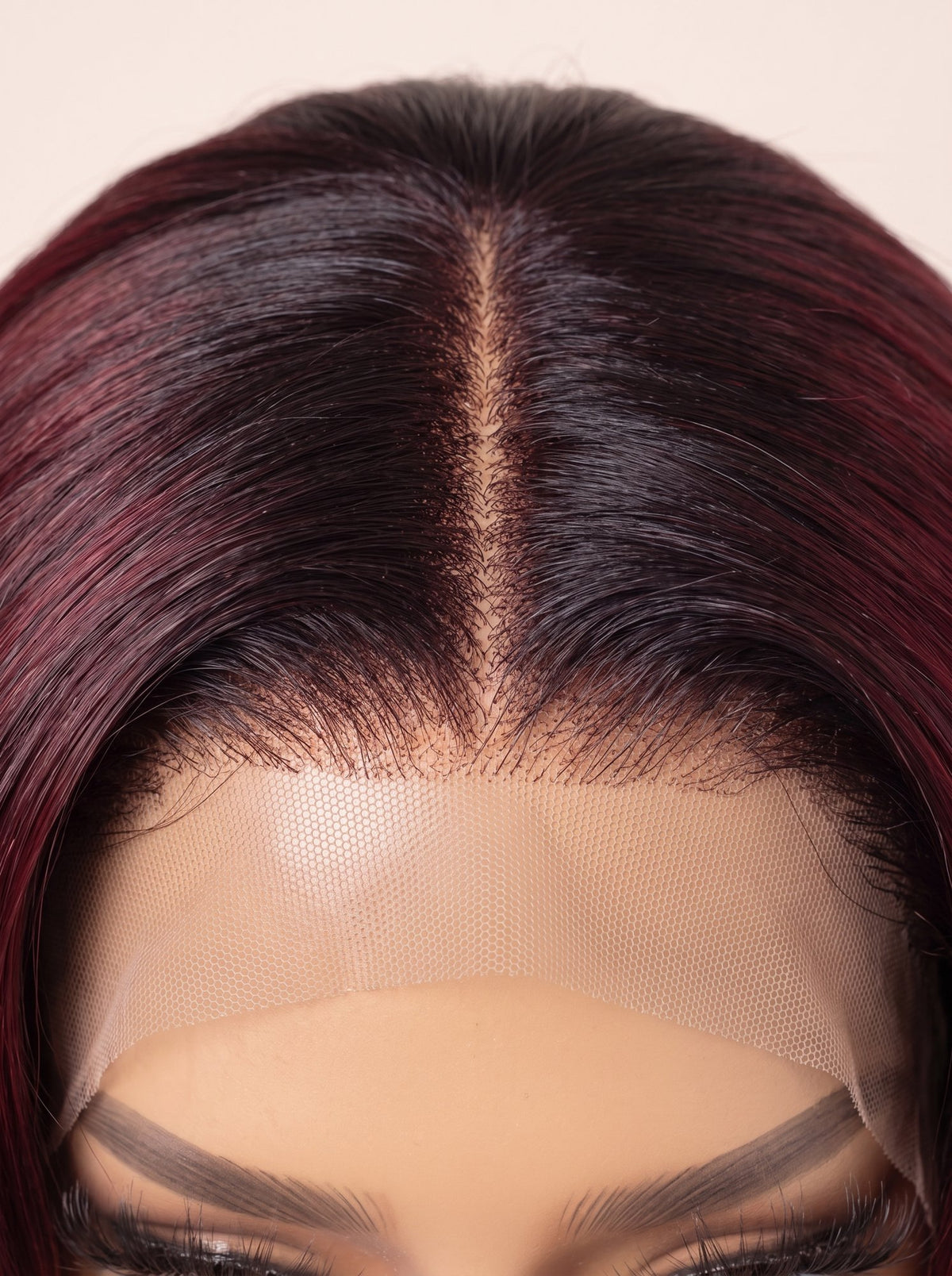 Burgundy Lace Wig