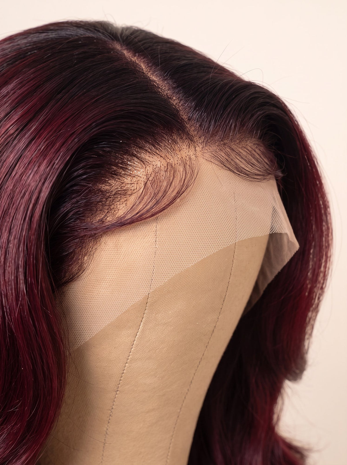 Burgundy Lace Wig