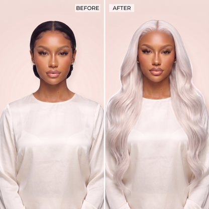 Icy lace wig