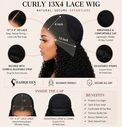 Nina lace wig