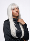 Ice bang lace wig