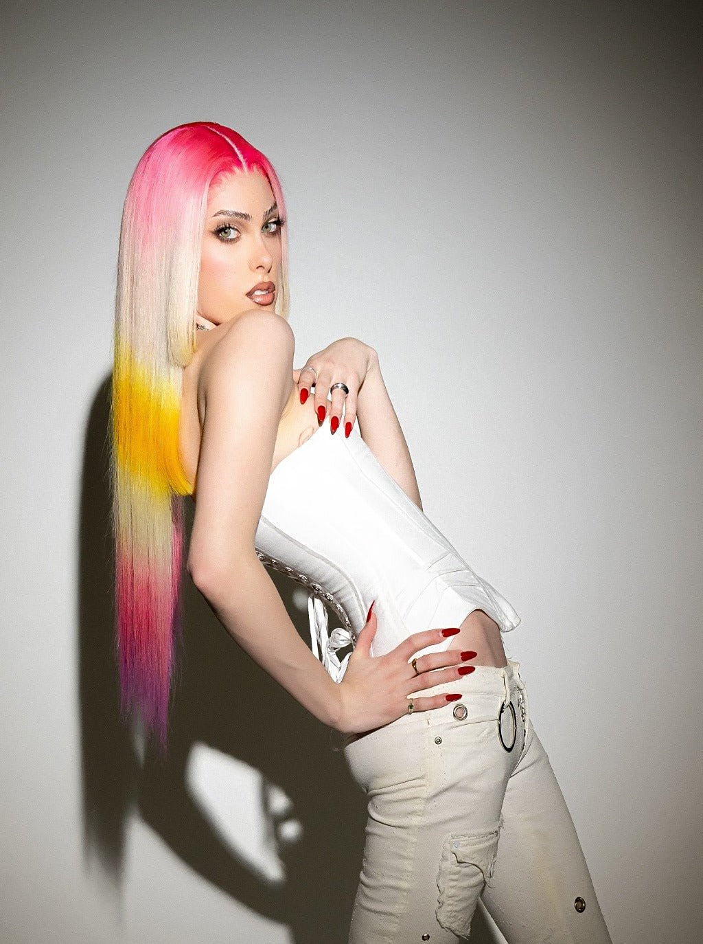 The Sunset Drip Wig