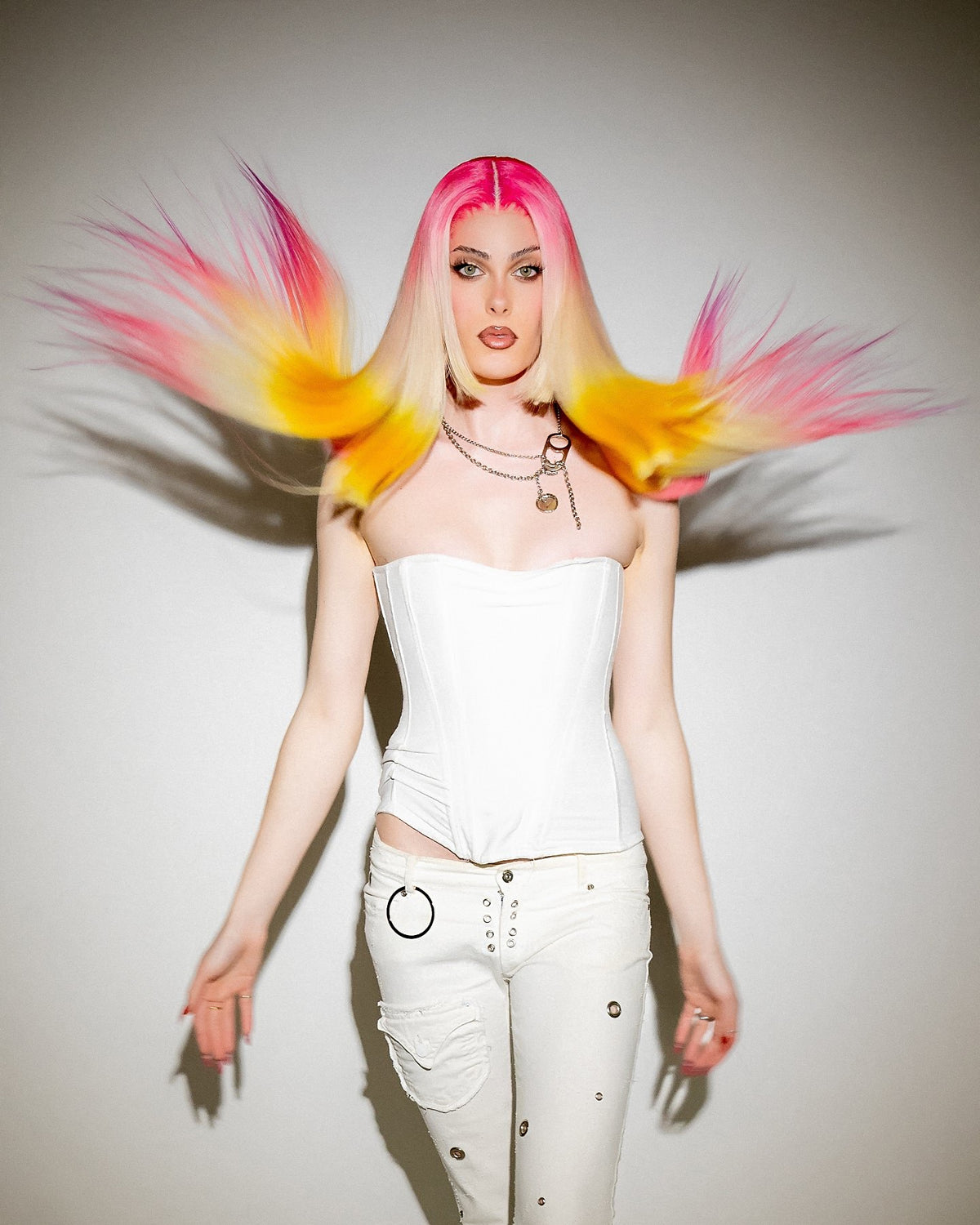 The Sunset Drip Wig