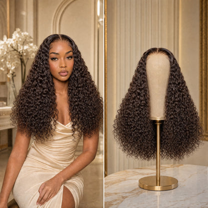 Sofia Deep curly lace wig