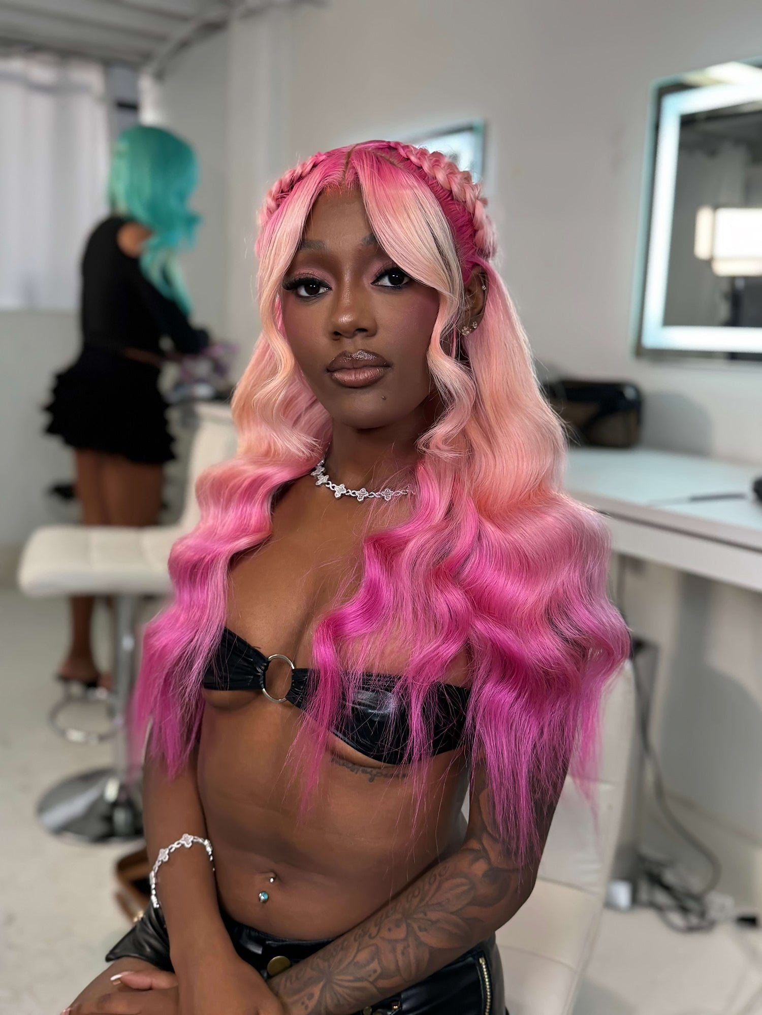 Simply Pink Lace Wig