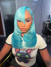 Blue Diamond Lace Wig