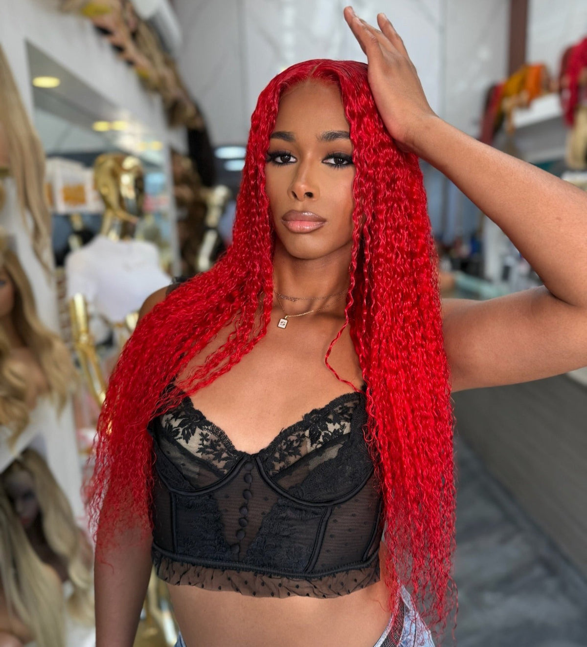 Ruby Curly Lace Wig