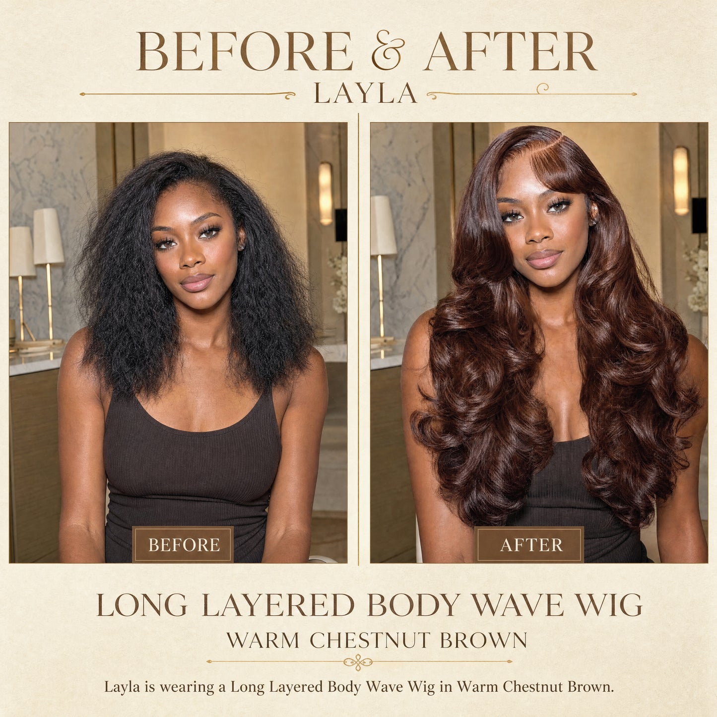 Amelia lace wig