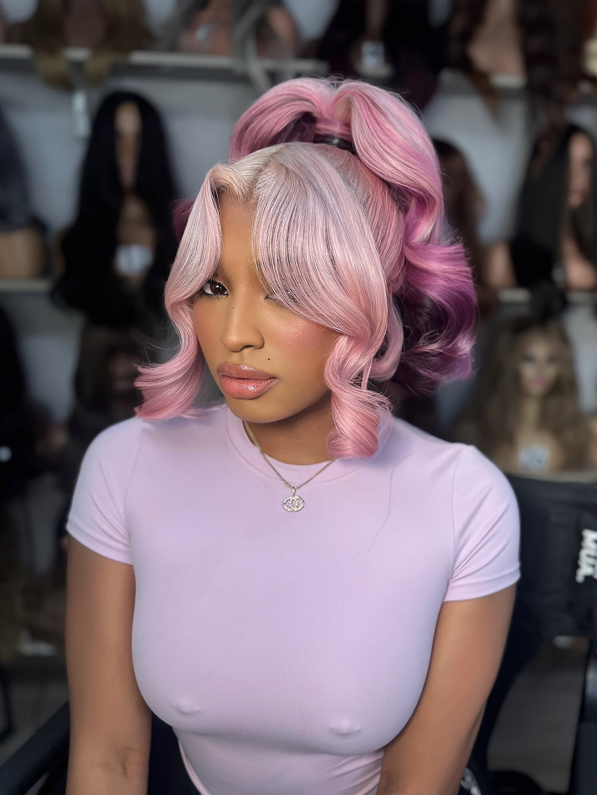 Rosé Noir Lace Wig