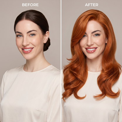 Ginger spice lace wig
