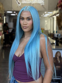 Icy Blue Lace Wig