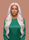 Icy lace wig