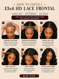 13x4 HD Lace Frontal