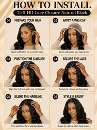 2x6 HD Lace Closure