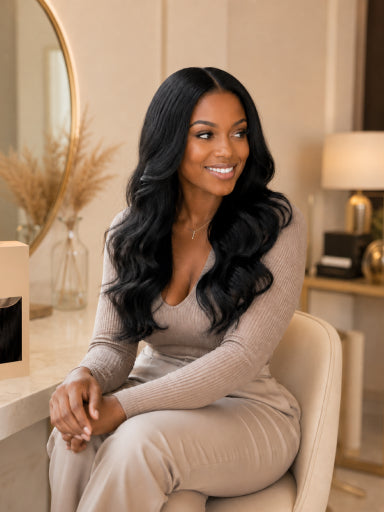 5×5 HD Lace Closure 1B Natural Black