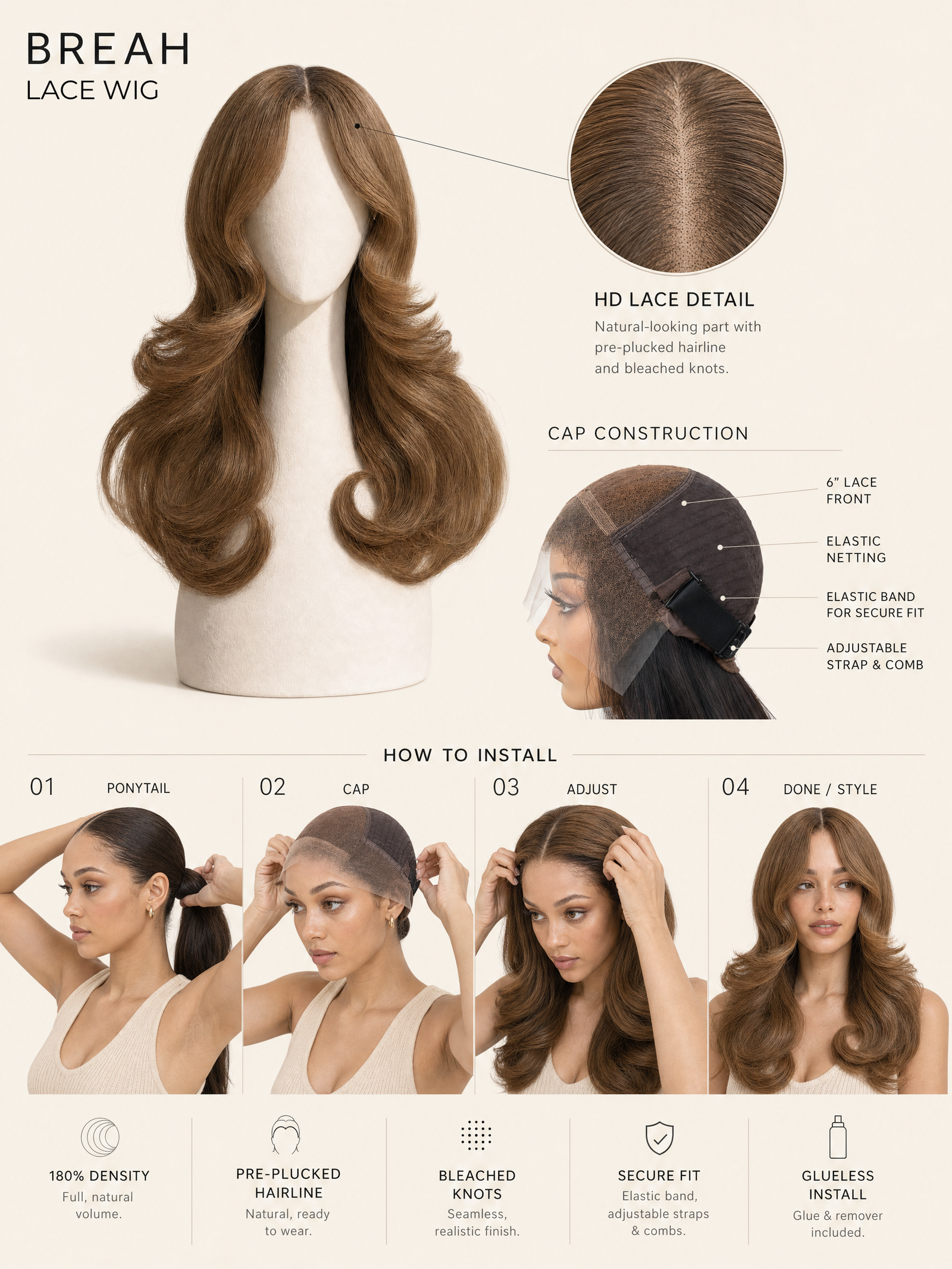 Breah Lace Wig