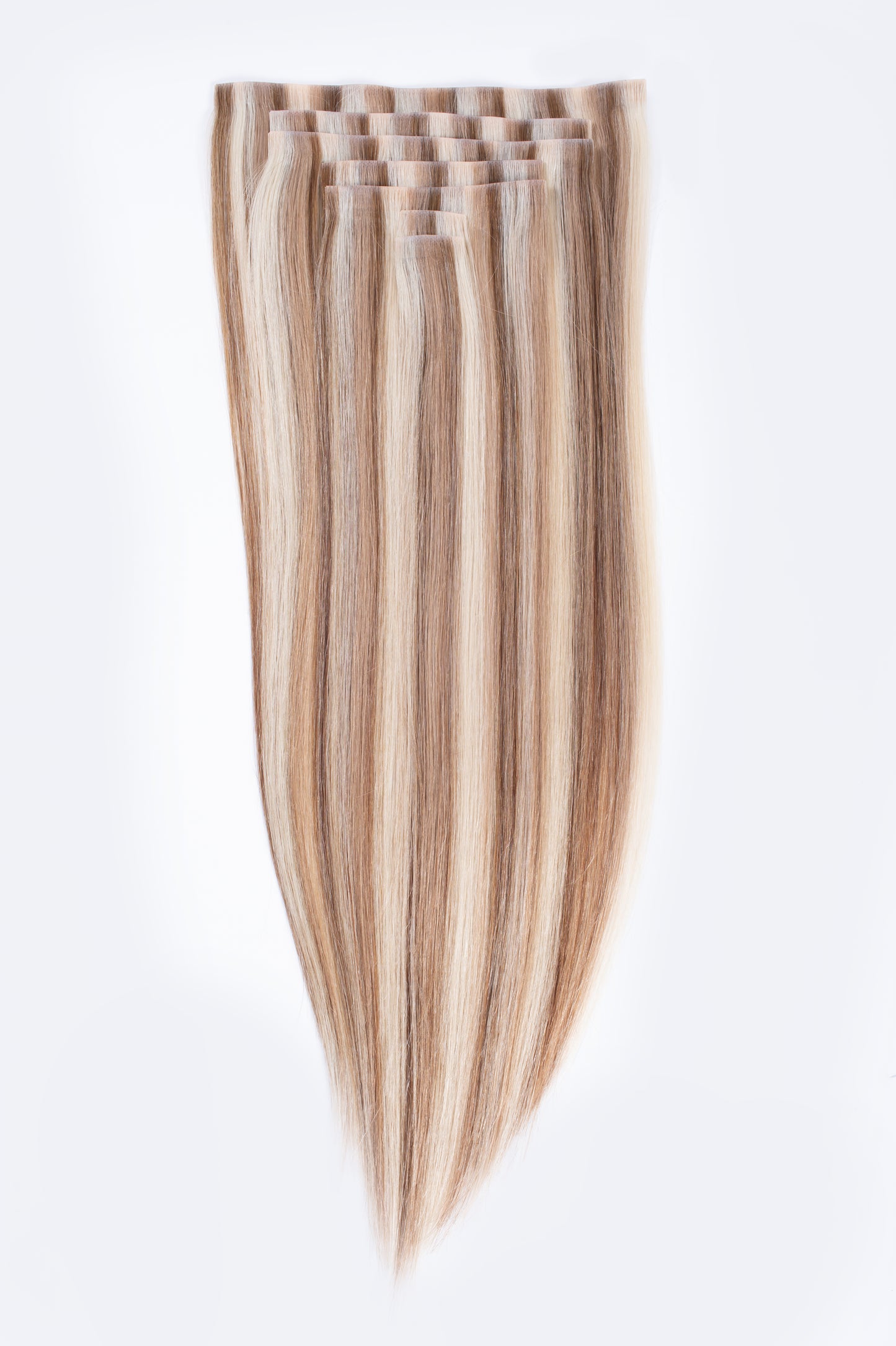 Seamless Clip Ins Blonde Blend