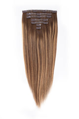 Seamless Clip Ins  Caramel Blend