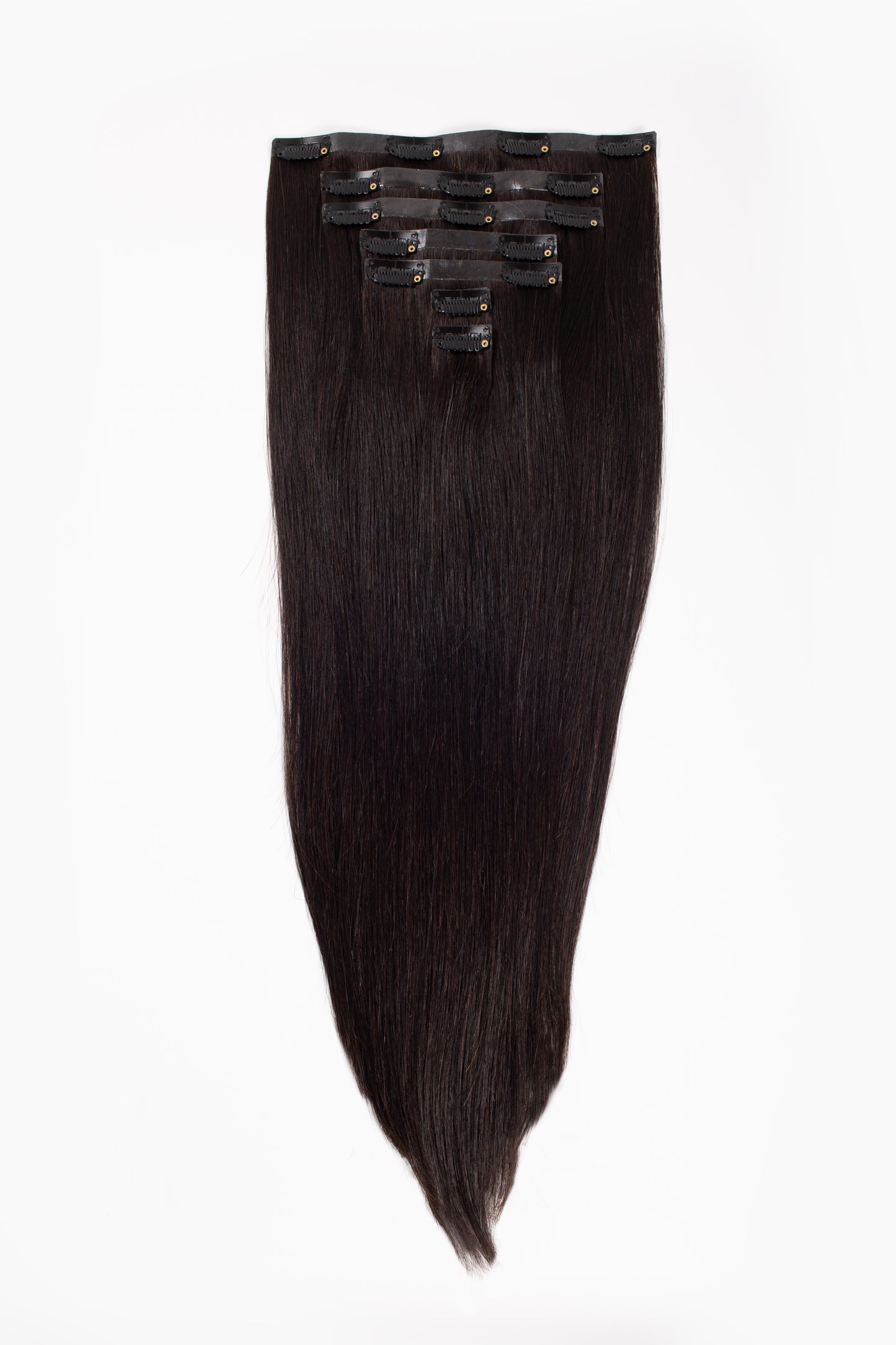 Seamless Clip Ins Off-Black