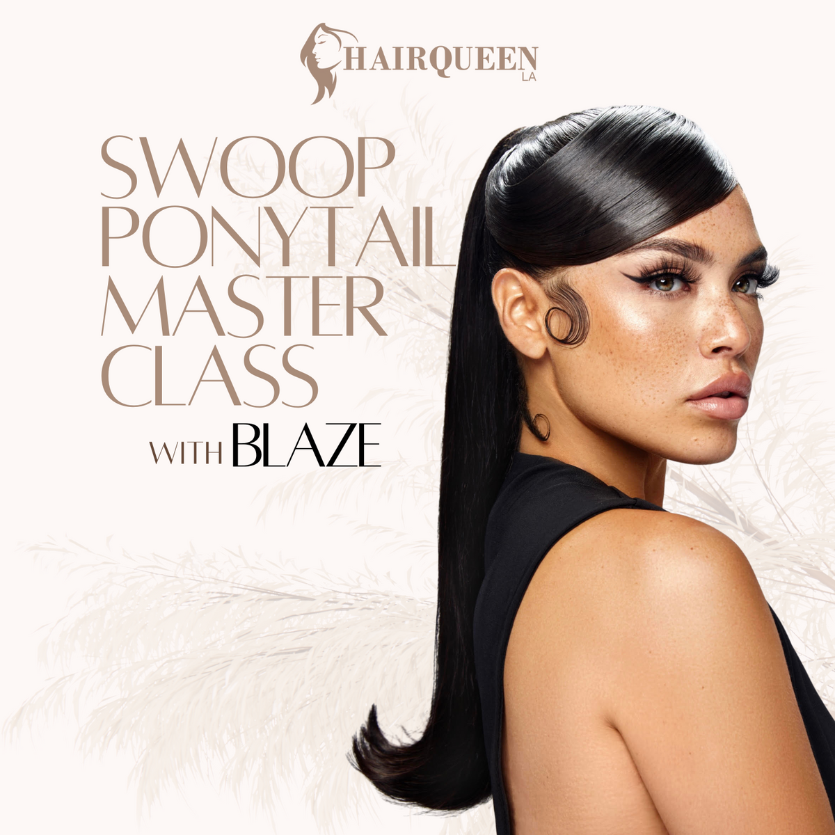 How To Do A Sleek Ponytail With A Swoop