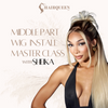 How To Install Wig On The Middle Part