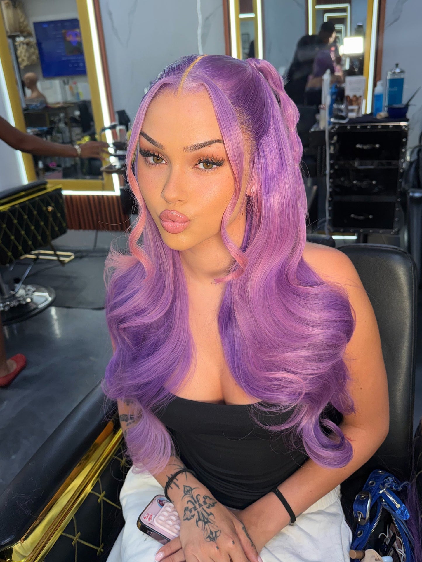 Purple Dream Lace Wig