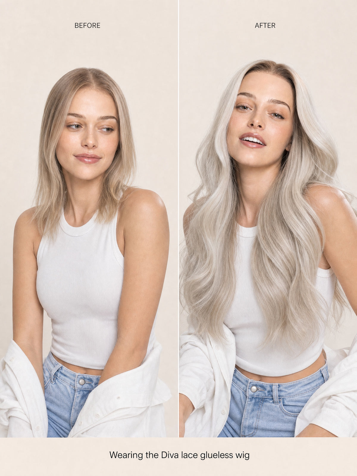 Diva glueless wig