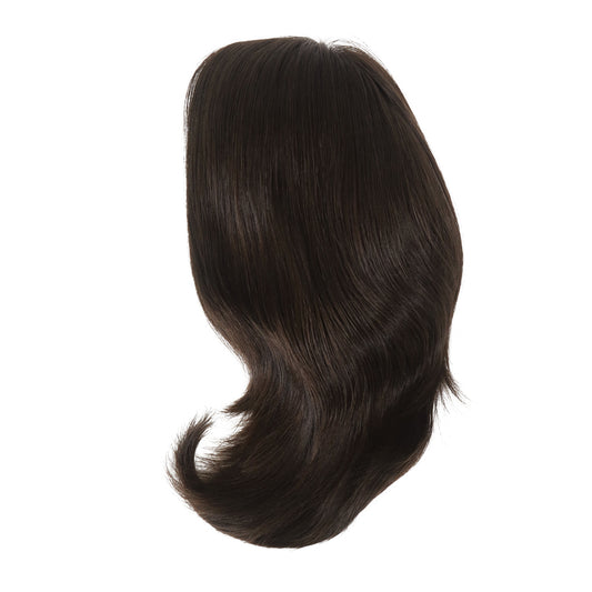 Dark Brown New Injection Lace with 1" French Lace Front Jewish Wig