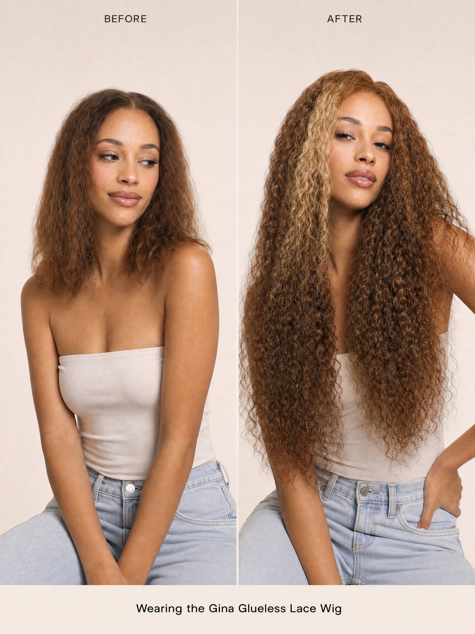 Gina Glueless  Wig