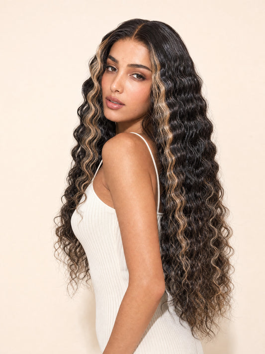Golden Tide glueless wig