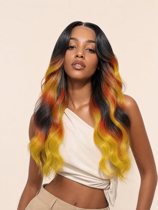 Golden Phoenix Lace Wig
